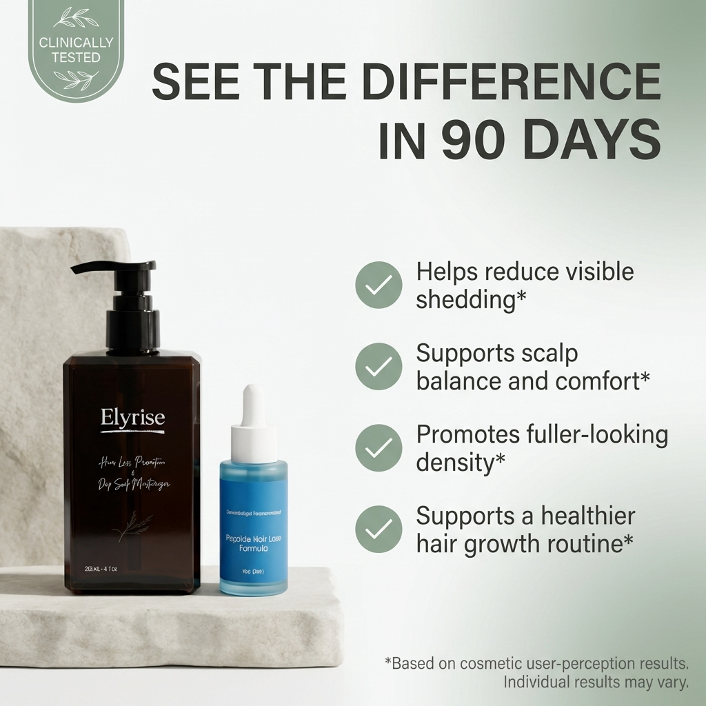 Elyrise Hair Growth Copper Peptide (GHK-Cu) Serum