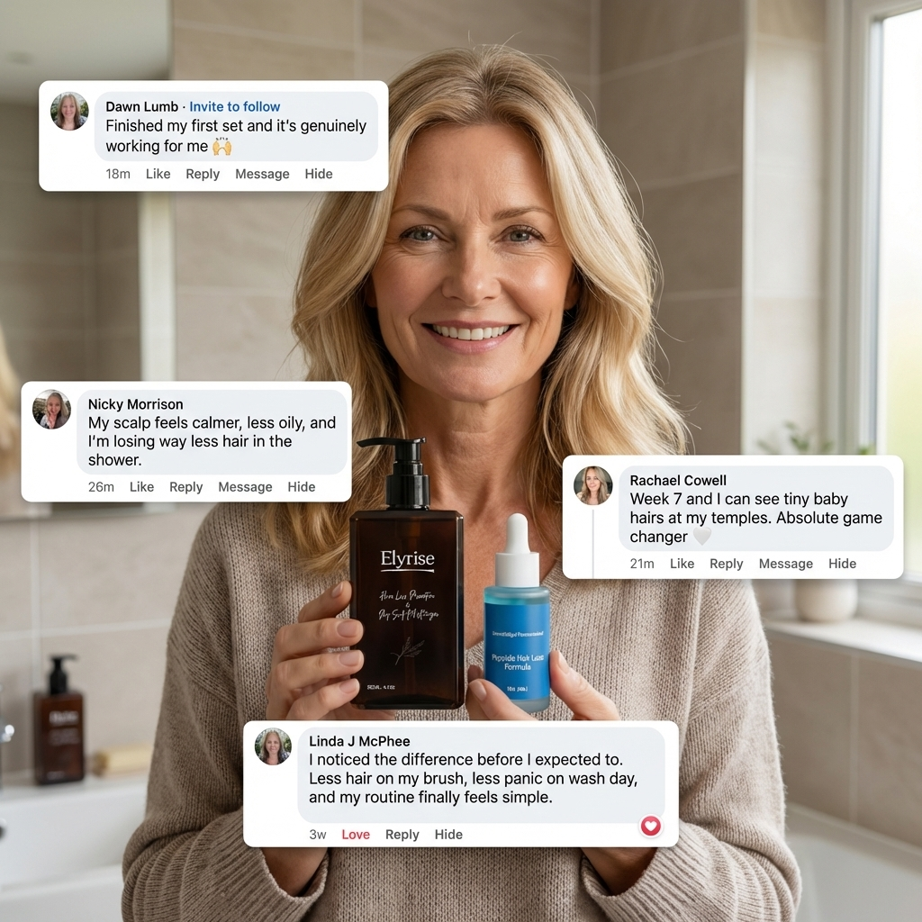 Elyrise Hair Growth Copper Peptide (GHK-Cu) Serum