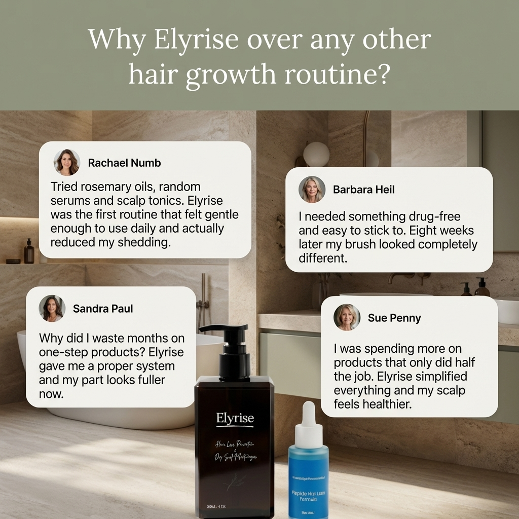 Elyrise Hair Growth Copper Peptide (GHK-Cu) Serum