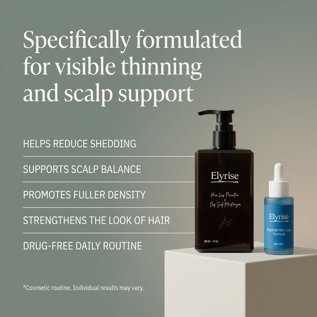 Elyrise Hair Growth Copper Peptide (GHK-Cu) Serum