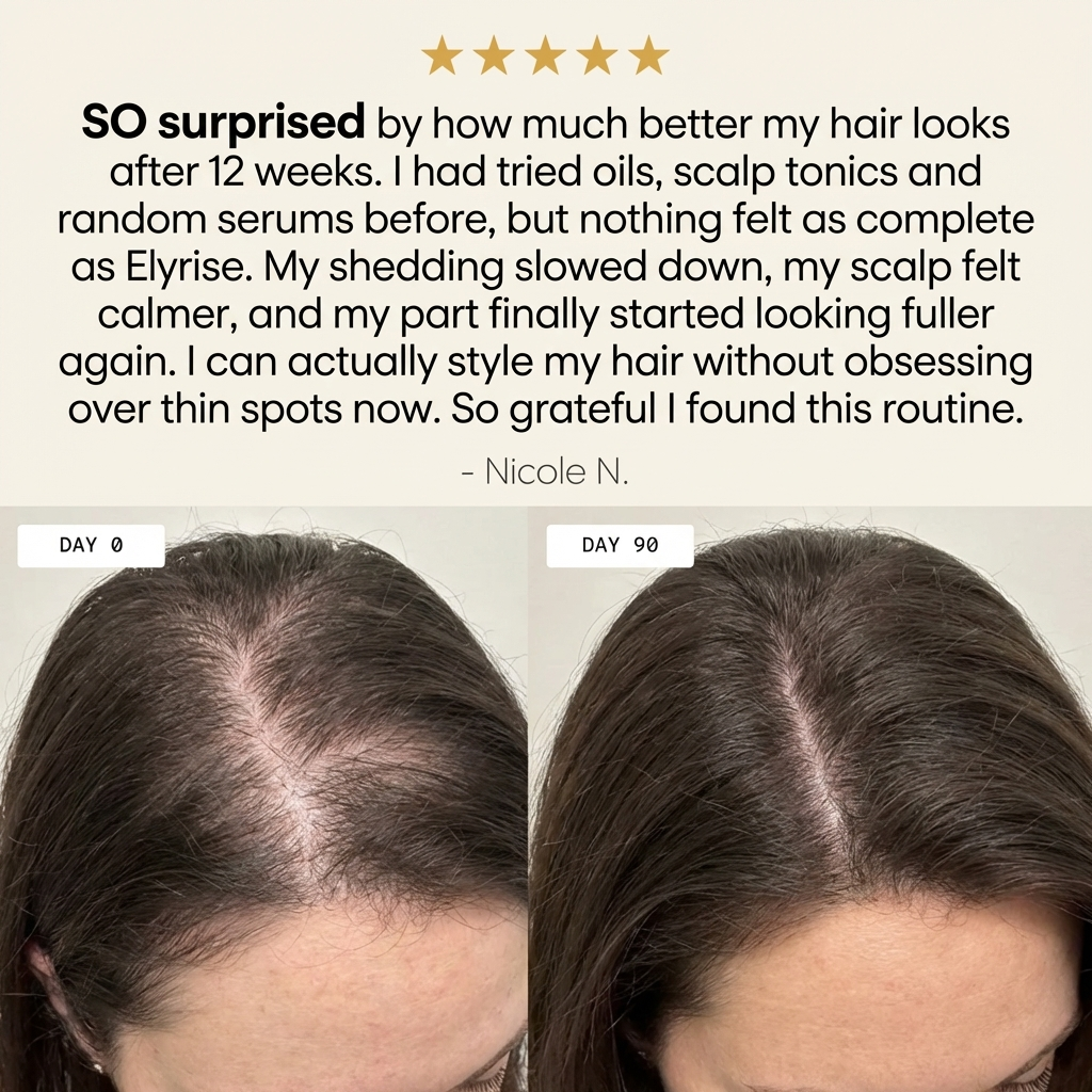 Elyrise Hair Growth Copper Peptide (GHK-Cu) Serum